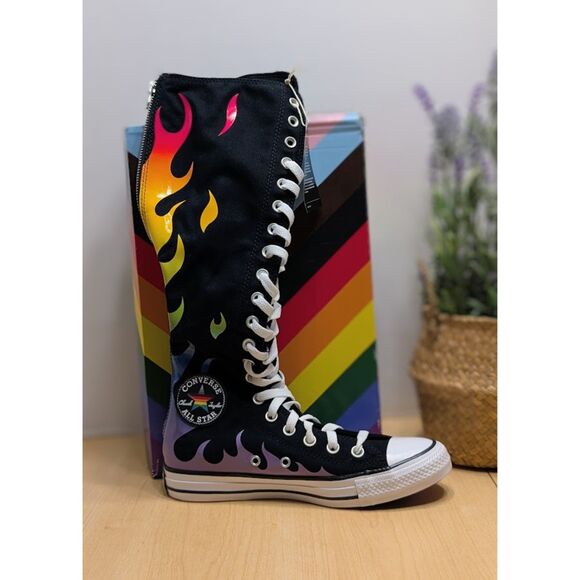 Converse Chuck Taylor All Star XX-HI Pride Unisex High Top Shoes Women's 7 NIB - Picture 8 of 14
